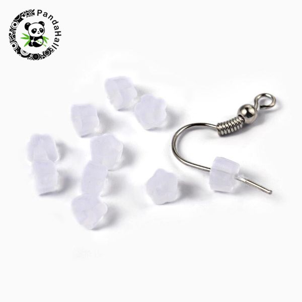 plastic earring earnuts white size about 2.5mm long 4mm wide 2.5mm thick hole 1mm 
plastic earring earnuts white size about 2.5mm long 4mm wide 2.5mm thick hole 1mm