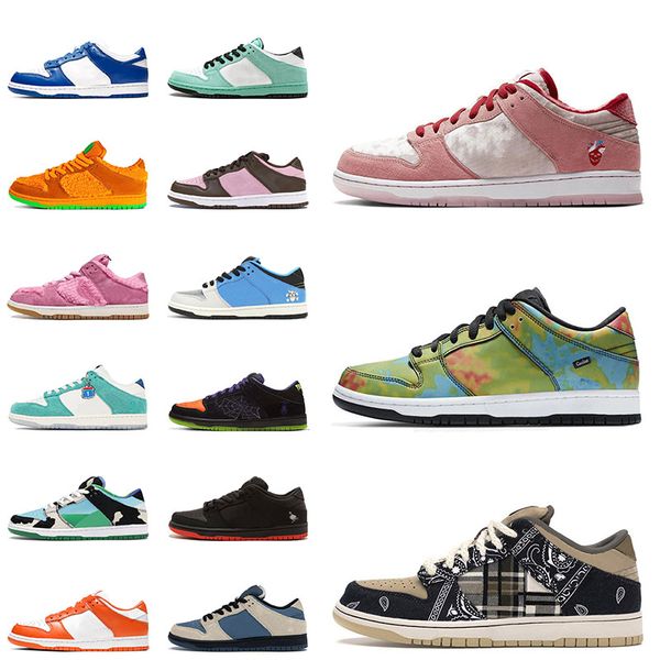 low dunk comfortable platform shoes chunky dunky travis scotts casual sneakers tie-dye black white varsity skate 36-45, White;red
low dunk comfortable platform shoes chunky dunky travis scotts casual sneakers tie-dye black white varsity skate 36-45, White;red