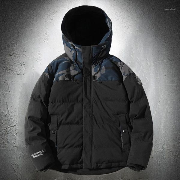 puffer jacket men camouflage patchwork bubble jacket japanese fashion winter men outdoor fashion streetwear coat thick1, Black
puffer jacket men camouflage patchwork bubble jacket japanese fashion winter men outdoor fashion streetwear coat thick1, Black