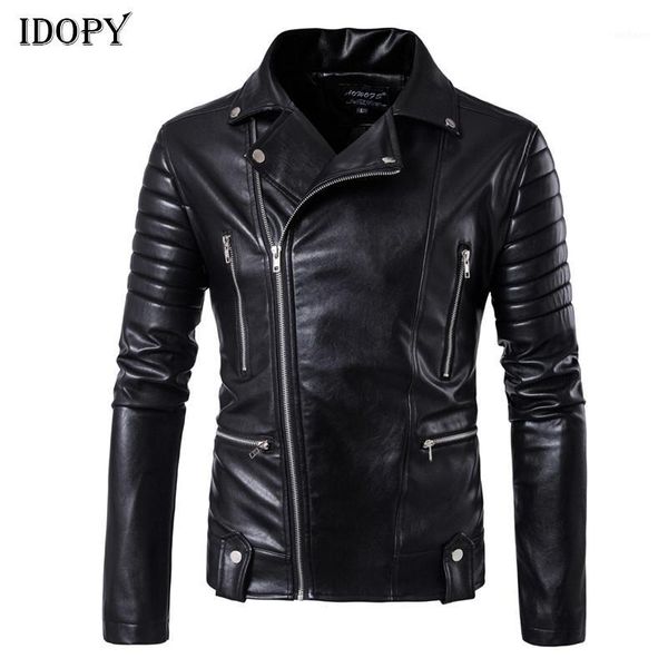 idopy fashion mens leather biker jacket multi zipper suede motorcycle jackets coats for male plus size m-5xl, Black
idopy fashion mens leather biker jacket multi zipper suede motorcycle jackets coats for male plus size m-5xl, Black
