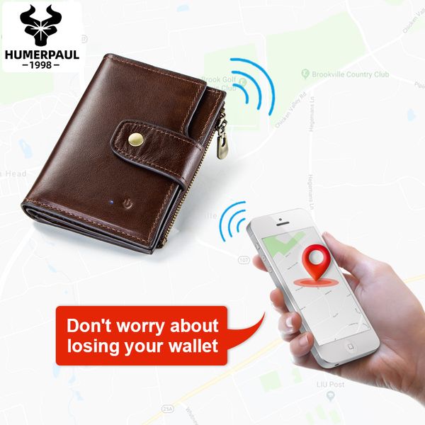humerpaul smart wallet rfid leather with alarm gps map anti lost intelligent bluetooth alarm men purse wallets, Red;black
humerpaul smart wallet rfid leather with alarm gps map anti lost intelligent bluetooth alarm men purse wallets, Red;black