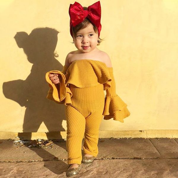 chifuna ruffle strapless shoulder elegant solid new babygirls clothes baby costume baby clothes newborn girl toddler body romper t200706, Blue
chifuna ruffle strapless shoulder elegant solid new babygirls clothes baby costume baby clothes newborn girl toddler body romper t200706, Blue