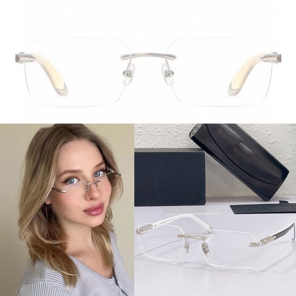 design the symphony sun glasses fashion sunglass rimless rectangular classic indoor and outdoor coed glasses degree of compatibility eyewear, White;black
design the symphony sun glasses fashion sunglass rimless rectangular classic indoor and outdoor coed glasses degree of compatibility eyewear, White;black