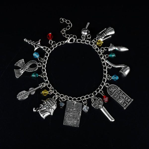 dongsheng movie jewelry sherlock holmes 221b bracelets john watson johnlock key door clothes crystal beads bracelet for women-25, Black
dongsheng movie jewelry sherlock holmes 221b bracelets john watson johnlock key door clothes crystal beads bracelet for women-25, Black