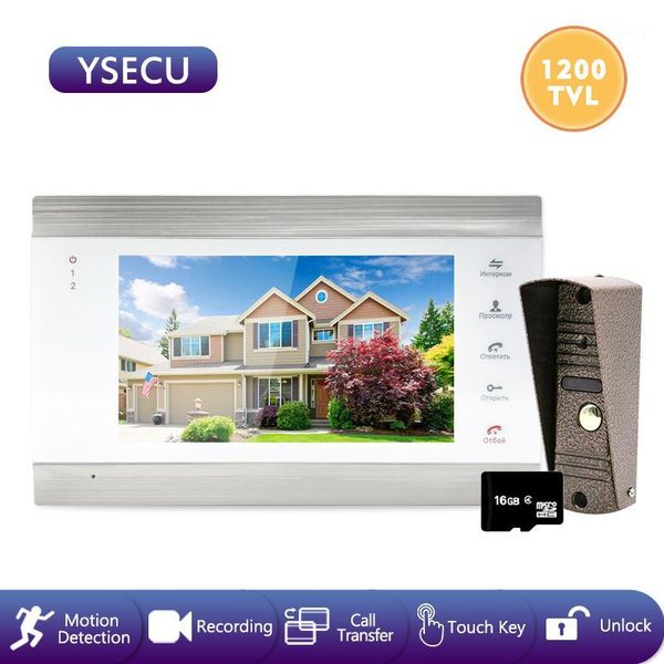ysecu 7 inch 1200tvl video intercom,russian and english panels,built-in power supply supported,video door phone recording 16gb1
ysecu 7 inch 1200tvl video intercom,russian and english panels,built-in power supply supported,video door phone recording 16gb1