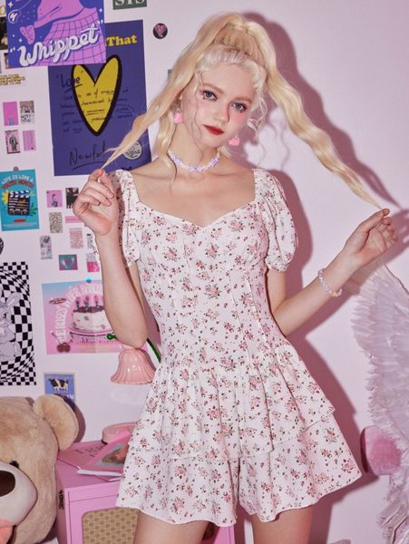 romwe ditsy floral ruffle hem romper g1gt#, White
romwe ditsy floral ruffle hem romper g1gt#, White