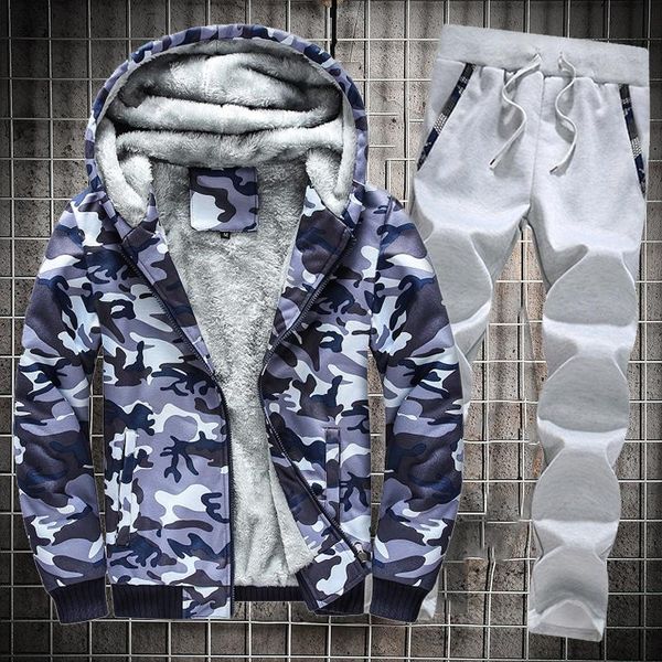 winter tracksuit men casual camouflage hoodie and pants set men autumn winter outfit 2 piece set fashion jogging suit plus size, Gray
winter tracksuit men casual camouflage hoodie and pants set men autumn winter outfit 2 piece set fashion jogging suit plus size, Gray