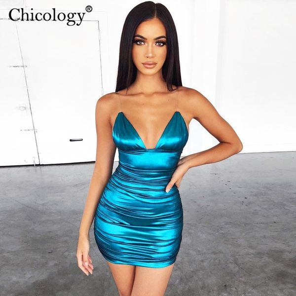 chicology transparent strap ruched club mini dress women bodycon party sleeveless autumn winter lady short clothes 201008, White;black
chicology transparent strap ruched club mini dress women bodycon party sleeveless autumn winter lady short clothes 201008, White;black