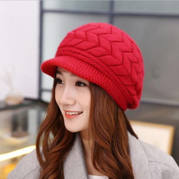 women winter knitted hat thick warm sport cap girls female women's knit cap earmuffs fashion hats dropshipping, Blue;gray
women winter knitted hat thick warm sport cap girls female women's knit cap earmuffs fashion hats dropshipping, Blue;gray
