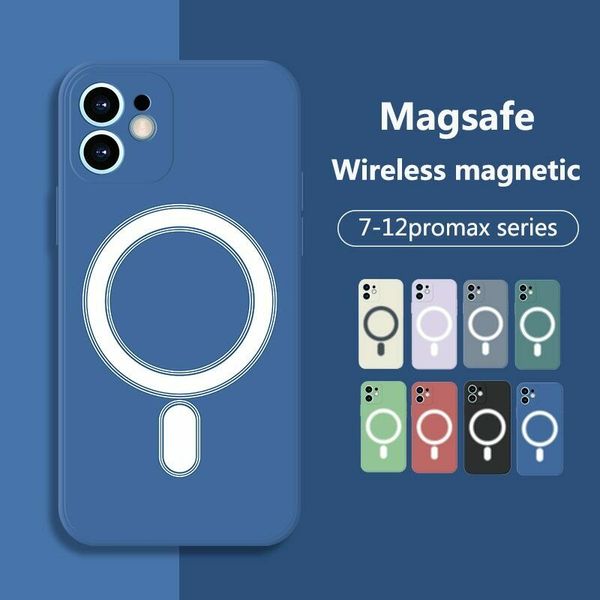 2021 new magnetic silicone liquid case for iphone 12 mini 11 pro max x xr xs 7 8 plus phone case magsafe magnetic lens protective cover
2021 new magnetic silicone liquid case for iphone 12 mini 11 pro max x xr xs 7 8 plus phone case magsafe magnetic lens protective cover