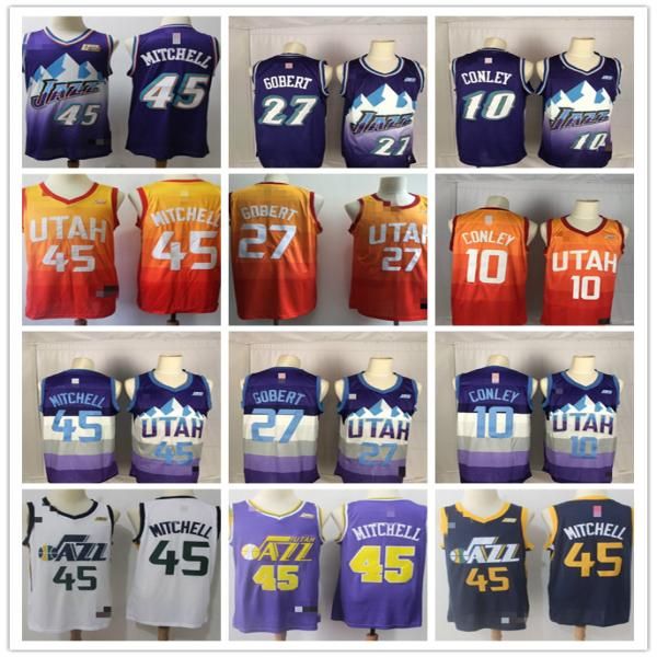 mens utah jazz 45 donovan mitchell 27 rudy gobert 10 mike conley basketball shorts basketball jersey, Black;red
mens utah jazz 45 donovan mitchell 27 rudy gobert 10 mike conley basketball shorts basketball jersey, Black;red