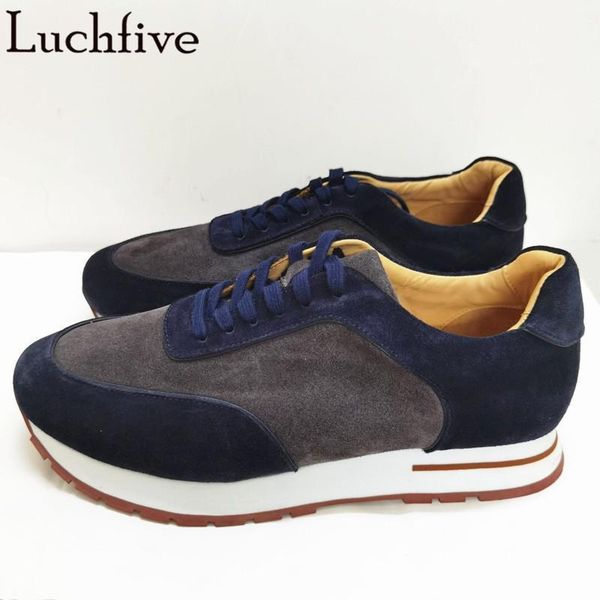 new men casual shoes cow leather suede flat shoes men thick sole lace-up sneakers run leisure formal occasions man1, Black
new men casual shoes cow leather suede flat shoes men thick sole lace-up sneakers run leisure formal occasions man1, Black