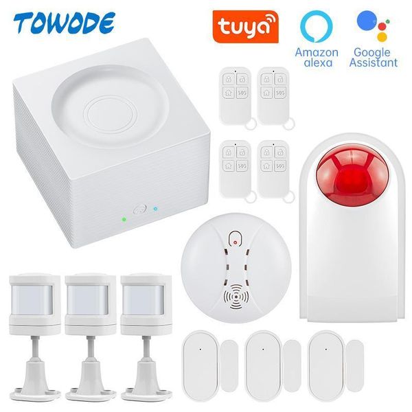 towode tuya wifi wireless security alarm system color 11 languages switch control siren motion detector standalone camera sensor1
towode tuya wifi wireless security alarm system color 11 languages switch control siren motion detector standalone camera sensor1
