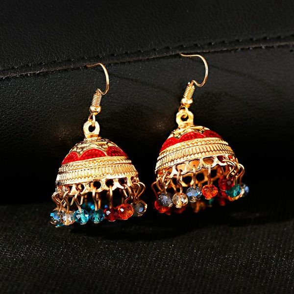 ethnic boho beads jhumka earrings womens 2021 vintage turkish gold carved alloy bollywood bell dangle earrings, Silver
ethnic boho beads jhumka earrings womens 2021 vintage turkish gold carved alloy bollywood bell dangle earrings, Silver