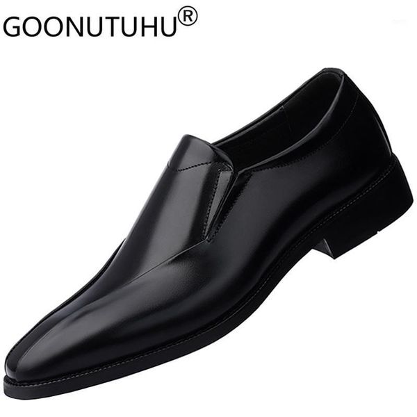 2020 style fashion men's shoes dress genuine leather slip on derby shoe man classic brown black nice office formal shoes for men1
2020 style fashion men's shoes dress genuine leather slip on derby shoe man classic brown black nice office formal shoes for men1