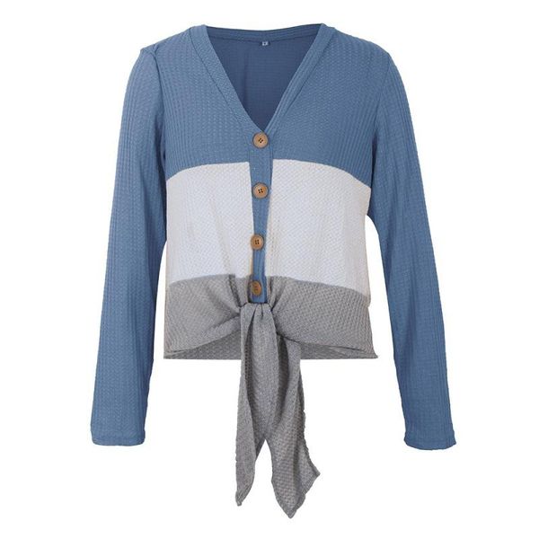 women's t-shirt korean fashion women casual summer t shirt knitted tshirt ladies v-neck colorblock long sleeve blue xl, White
women's t-shirt korean fashion women casual summer t shirt knitted tshirt ladies v-neck colorblock long sleeve blue xl, White