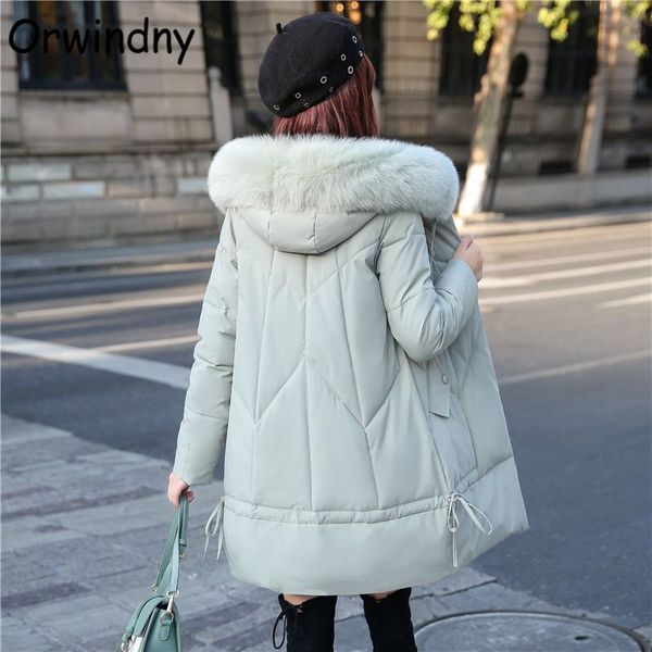 a-line sweet jas long fat bontkraag loose grand parka orwindny hooded xs-2xl women's winter clothing fkhcd, Black
a-line sweet jas long fat bontkraag loose grand parka orwindny hooded xs-2xl women's winter clothing fkhcd, Black