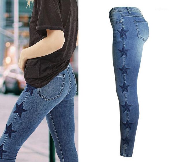 embroidery star tight jeans women push up hip pencil lift skinny stretch denim pants korea woman clothes slim fit jean trousers1, Blue
embroidery star tight jeans women push up hip pencil lift skinny stretch denim pants korea woman clothes slim fit jean trousers1, Blue