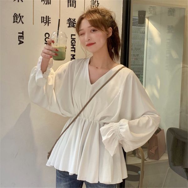 2021 new enlargement women's blouses from glove eltic neck in the elegant belt office ladies shirt loose women clothing yt5041 3yjx, White 
2021 new enlargement women's blouses from glove eltic neck in the elegant belt office ladies shirt loose women clothing yt5041 3yjx, White