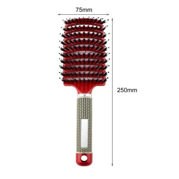bristle scalp massage brush comb wet curly detangle hair brush adults kids detangling hairbrush hair combs hairdressing styling wmtxey, Silver
bristle scalp massage brush comb wet curly detangle hair brush adults kids detangling hairbrush hair combs hairdressing styling wmtxey, Silver