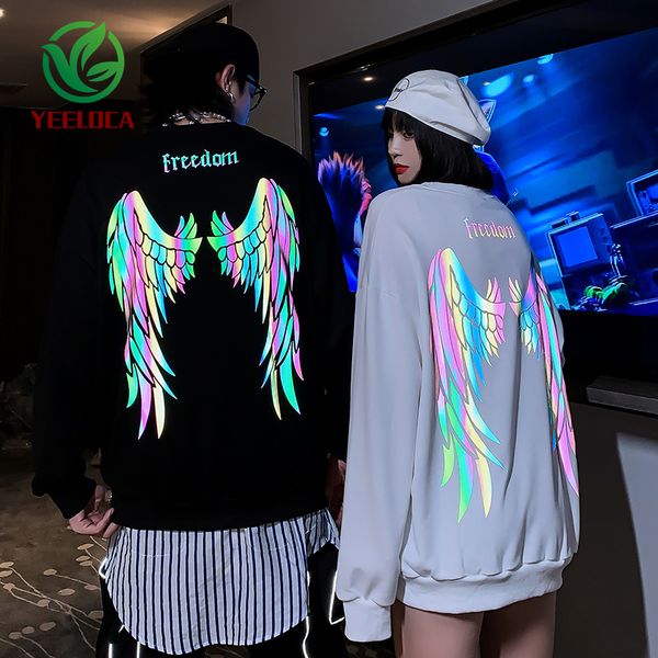 2020 european style hip-hop long-sleeved t-shirt for men women 3m reflective autumn round neck plus size sweatshirt fashion c1115, White
2020 european style hip-hop long-sleeved t-shirt for men women 3m reflective autumn round neck plus size sweatshirt fashion c1115, White