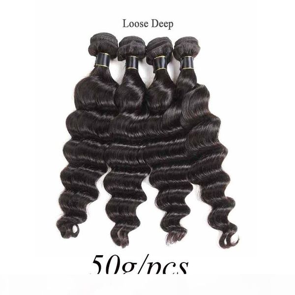 brazilian malaysian loose deep hair 3 4 6 bundles human hair weave loose deep peruvian indian virgin hair extension 50g pcs, Black
brazilian malaysian loose deep hair 3 4 6 bundles human hair weave loose deep peruvian indian virgin hair extension 50g pcs, Black
