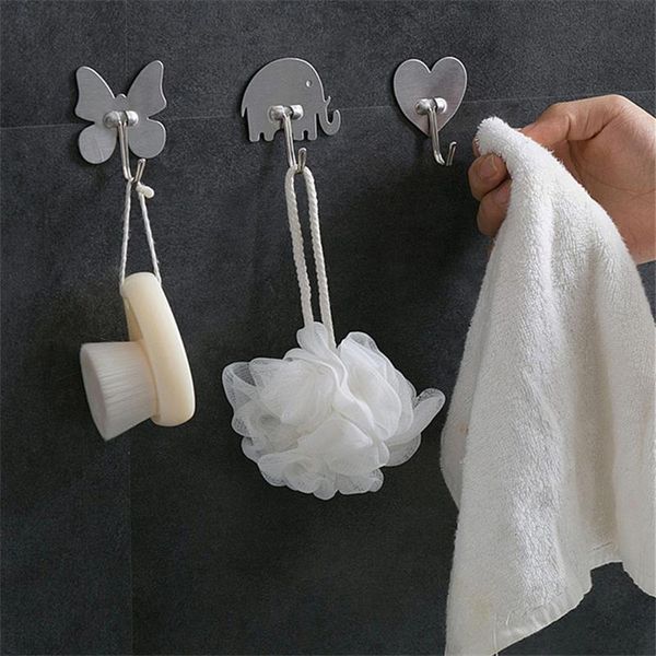 hooks & rails 2pc concessions stainless steel for wall door glue hanger kitchen bathroom hanging towel rack home accessories
hooks & rails 2pc concessions stainless steel for wall door glue hanger kitchen bathroom hanging towel rack home accessories