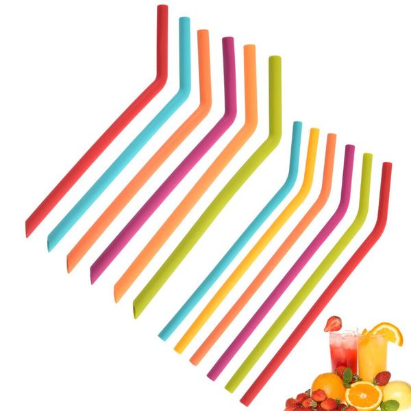 colorful silicone straws for cups mugs reusable drinkware 25cm silicone bent straws for bar home drinking straws
colorful silicone straws for cups mugs reusable drinkware 25cm silicone bent straws for bar home drinking straws