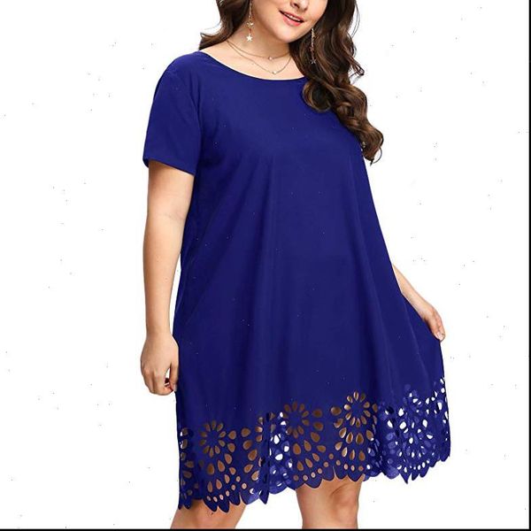 38 womens dress ladies simple fashion size fashion women solid short sleeve o neck hollow casual dress, Black;gray
38 womens dress ladies simple fashion size fashion women solid short sleeve o neck hollow casual dress, Black;gray