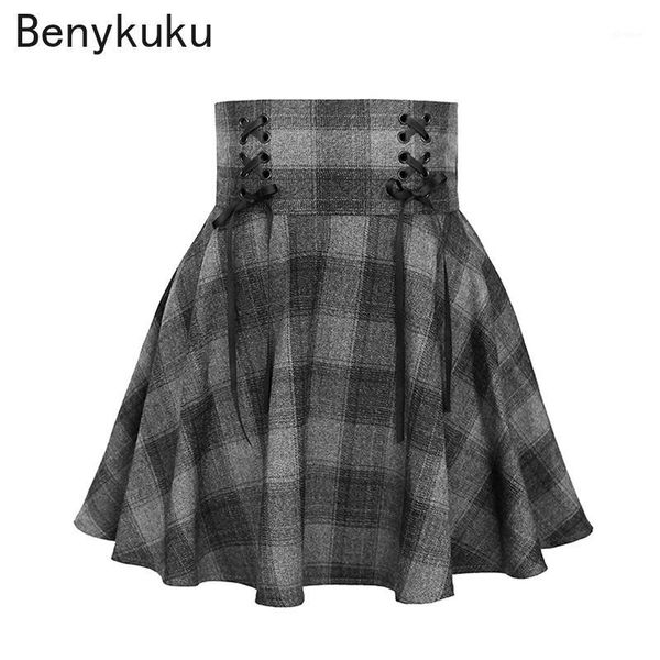 spring autumn gray plaid gothic skirts high waist shorts womens pleated skirt short punk girl's skirt short a-line mini1, Black
spring autumn gray plaid gothic skirts high waist shorts womens pleated skirt short punk girl's skirt short a-line mini1, Black
