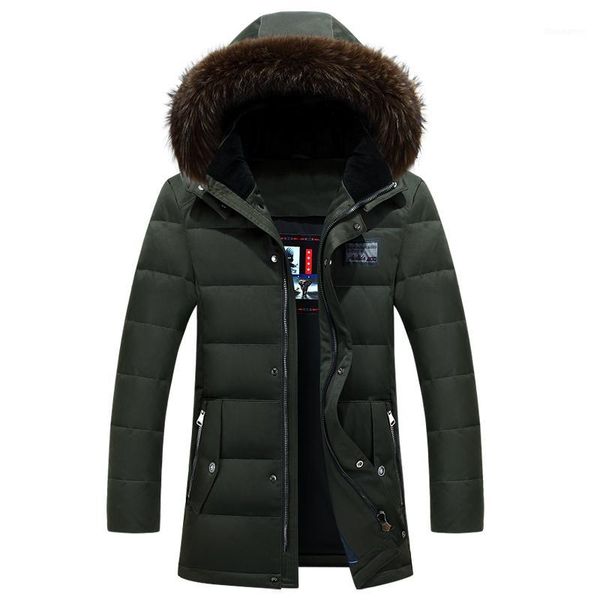 2017 in-yeson new mens winter jackets thick warm brand white duck down jacket men fur collar parkas hooded coat mid long jacket1, Black
2017 in-yeson new mens winter jackets thick warm brand white duck down jacket men fur collar parkas hooded coat mid long jacket1, Black