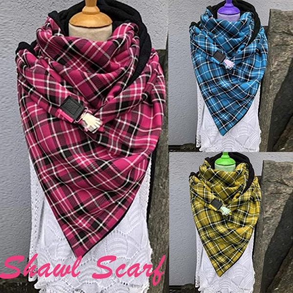 fashion women printing button soft wrap casual warm scarves shawls european and american cashmere, Blue;gray
fashion women printing button soft wrap casual warm scarves shawls european and american cashmere, Blue;gray