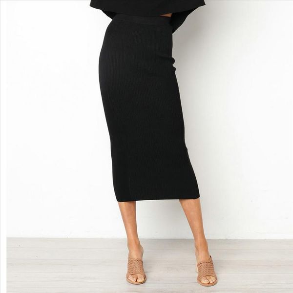 women pencil skirt solid high waist bodycon long skirt hip slim straight harajuku spodnica faldas mujer moda 2019 30, Black
women pencil skirt solid high waist bodycon long skirt hip slim straight harajuku spodnica faldas mujer moda 2019 30, Black