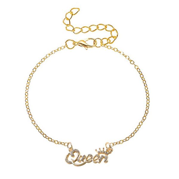 queen crown pendant necklace letter with crystal alloy clavicle chain jewelry for women and girl gift, Black
queen crown pendant necklace letter with crystal alloy clavicle chain jewelry for women and girl gift, Black