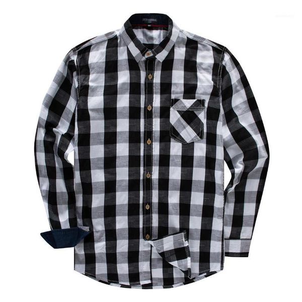 men clothes plaid shirt men plaid shirt black and white long sleeve cotton slim fit casual style man clothes1, White;black
men clothes plaid shirt men plaid shirt black and white long sleeve cotton slim fit casual style man clothes1, White;black