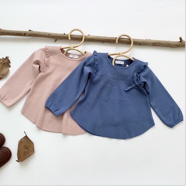 2020 new girls knitted ruffles sweater autumn fashion girls pullover sweaters 1-6 years yc3201, Blue
2020 new girls knitted ruffles sweater autumn fashion girls pullover sweaters 1-6 years yc3201, Blue