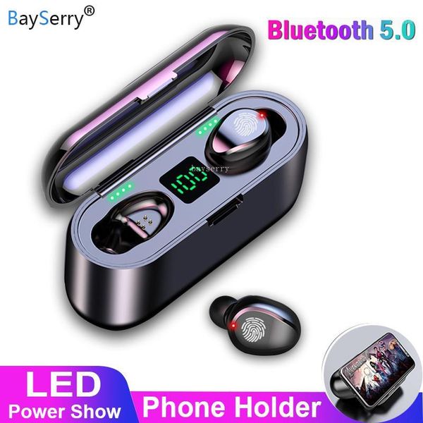 wireless headphones tws bluetooth 5.0 with microphone stereo sport music wireless earphones headset with 2000mah led power bank1
wireless headphones tws bluetooth 5.0 with microphone stereo sport music wireless earphones headset with 2000mah led power bank1