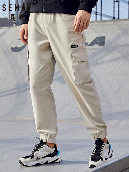 semir 2020 spring new casual trousers men drawstring elastic waist overalls trendy fashion beam mouth pants1, Black
semir 2020 spring new casual trousers men drawstring elastic waist overalls trendy fashion beam mouth pants1, Black