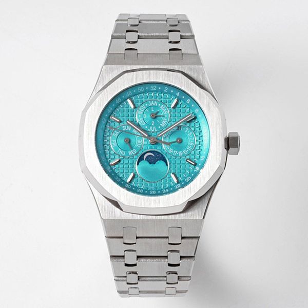 watch automatic mechanical watches 41mm stainless steel wristband business men wristwatch life waterproof wristwatches montre de luxe, Slivery;brown
watch automatic mechanical watches 41mm stainless steel wristband business men wristwatch life waterproof wristwatches montre de luxe, Slivery;brown
