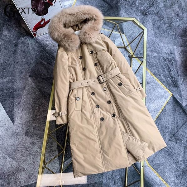 gbyxty doubel breasted long down trench coat 2019 winter women fox fur hooded thick goose down jacket overcoat brand za1750 c1204, Black
gbyxty doubel breasted long down trench coat 2019 winter women fox fur hooded thick goose down jacket overcoat brand za1750 c1204, Black