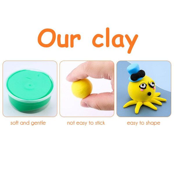 36 colors non-toxic air dried clay ultra-light clay set with tools suitable for children creative art diy craft gifts wmtzla
36 colors non-toxic air dried clay ultra-light clay set with tools suitable for children creative art diy craft gifts wmtzla