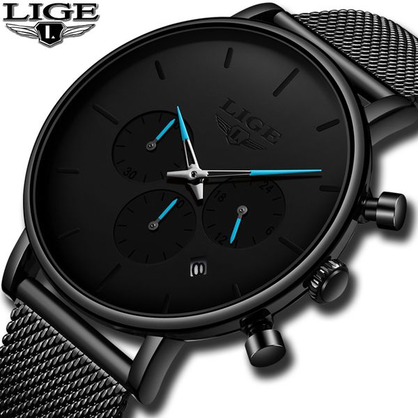 new 2019 lige fashion mens watches brand luxury men's waterproof quartz clock male casual ultra-thin mesh belt watch for men, Slivery;brown
new 2019 lige fashion mens watches brand luxury men's waterproof quartz clock male casual ultra-thin mesh belt watch for men, Slivery;brown