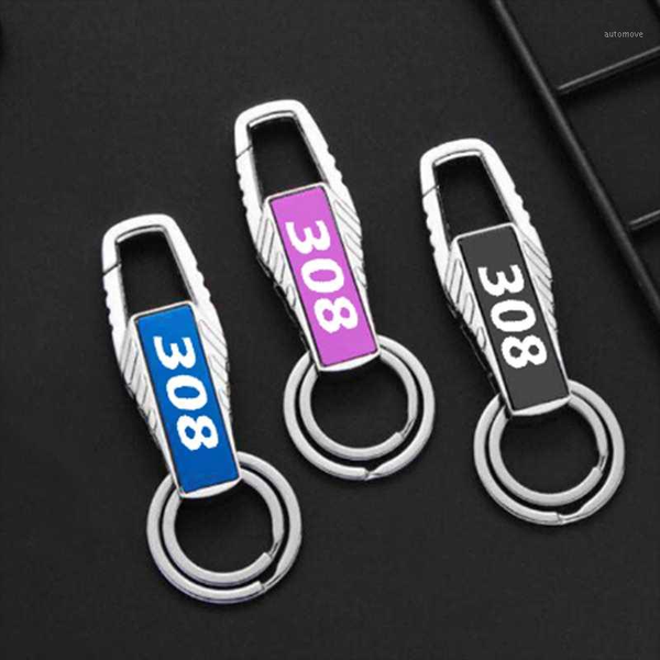 new metal car logo keychain key ring metal alloy buckle waist car key chain chain accessories for peugeot 308 2020 20201, Silver
new metal car logo keychain key ring metal alloy buckle waist car key chain chain accessories for peugeot 308 2020 20201, Silver
