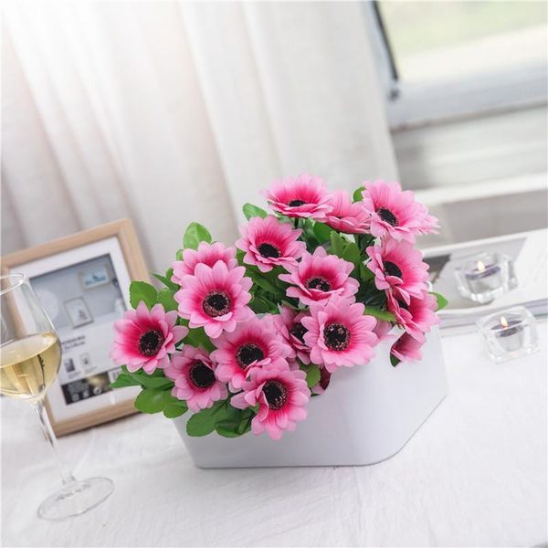 decorative flowers & wreaths 7 head/bunch artificial colorful sunflower home party table decor fake flower bouquet wedding christmas diy
decorative flowers & wreaths 7 head/bunch artificial colorful sunflower home party table decor fake flower bouquet wedding christmas diy