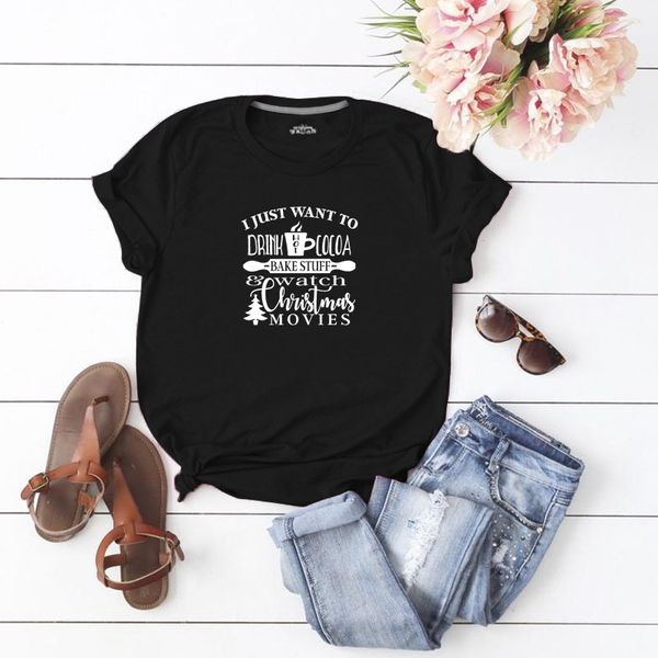 xt218 european and american ijustwanttodrinkcocoa cup printing fashion casual t-shirt short sleeve women, White
xt218 european and american ijustwanttodrinkcocoa cup printing fashion casual t-shirt short sleeve women, White