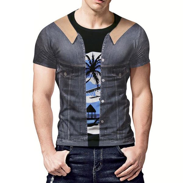 mens t-shirts fashion casual hip-hop short sleeve tee shirt summer male fake two-piece denim print t shirt men, White;black
mens t-shirts fashion casual hip-hop short sleeve tee shirt summer male fake two-piece denim print t shirt men, White;black