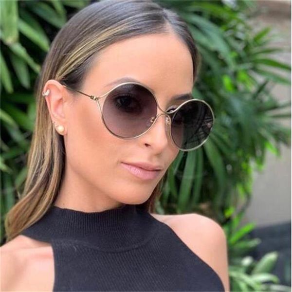 big round sunglasses women hollow metal designer sun glasses fashion gradient sunglasses men male uv400, White;black
big round sunglasses women hollow metal designer sun glasses fashion gradient sunglasses men male uv400, White;black