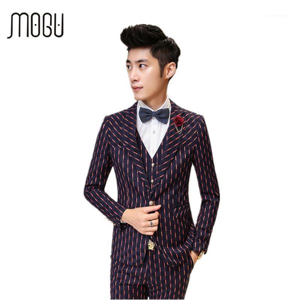 mogu stripe lattice men suit three piece men's suit fashion plaid wedding suits for men slim fit suits asian size men's clothing1, White;black
mogu stripe lattice men suit three piece men's suit fashion plaid wedding suits for men slim fit suits asian size men's clothing1, White;black