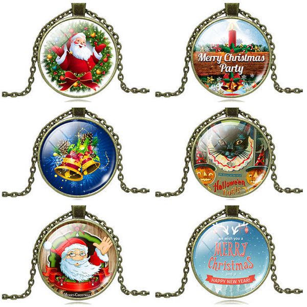 happy christmas time gemstone glass pendants necklace gsfn549 (with chain) mix order pendant necklaces, Silver
happy christmas time gemstone glass pendants necklace gsfn549 (with chain) mix order pendant necklaces, Silver