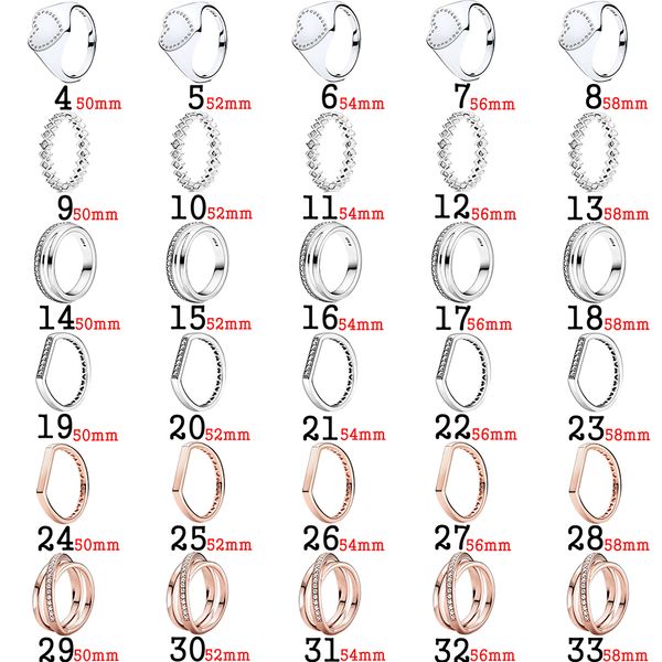 fahmi 925 silver european and american new ring series original jewellery for women party high quality